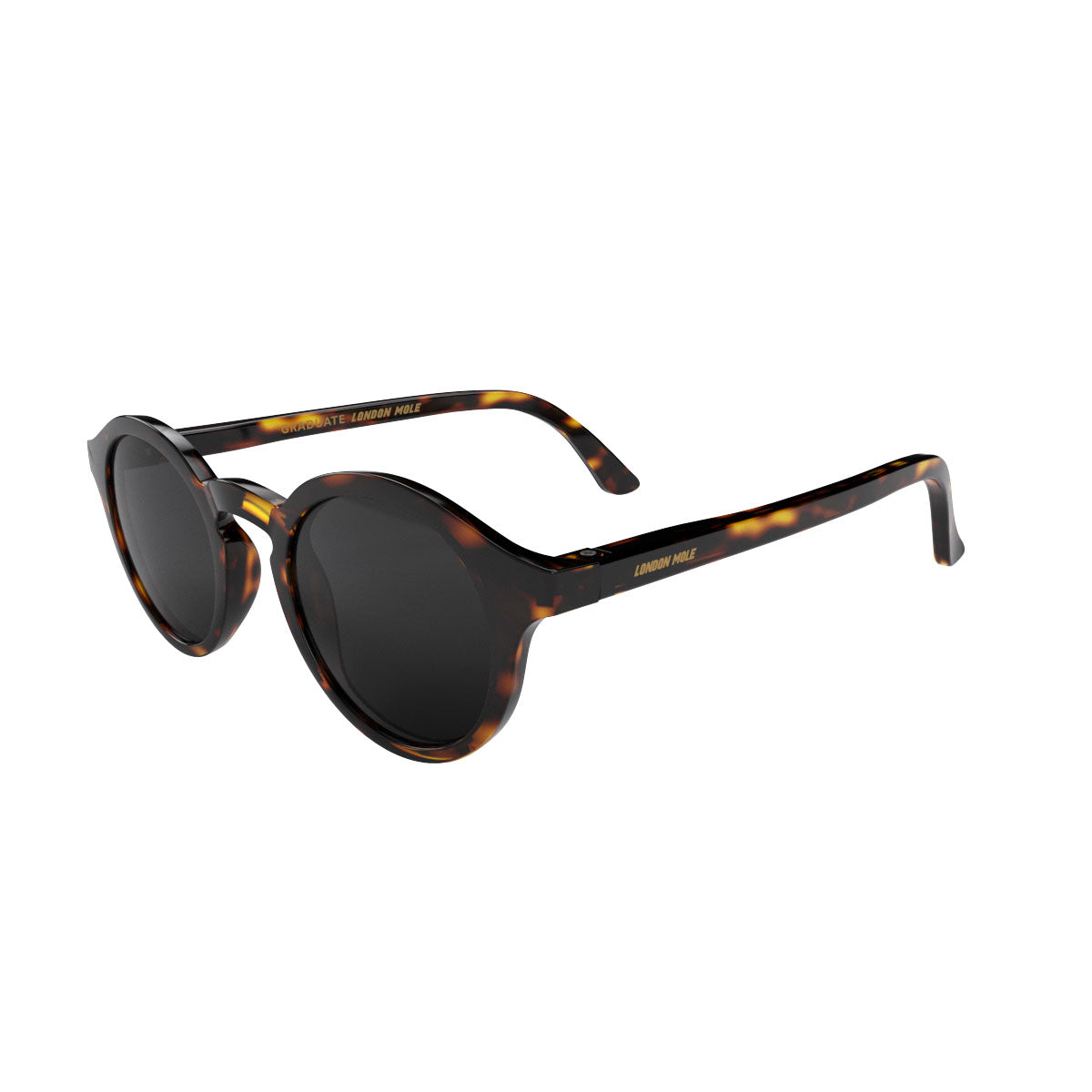 London Mole Graduate Sunglasses Gloss Brown Tortoiseshell V398-LM-SGRA-TS-K