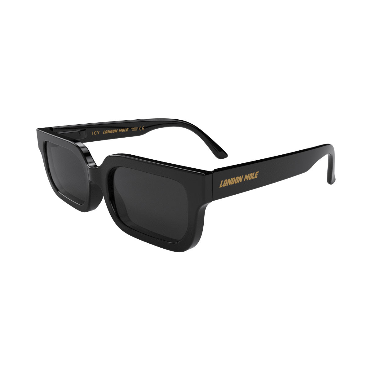 London Mole Icy Sunglasses Gloss Black / Black V398-LM-SICY-GK-K