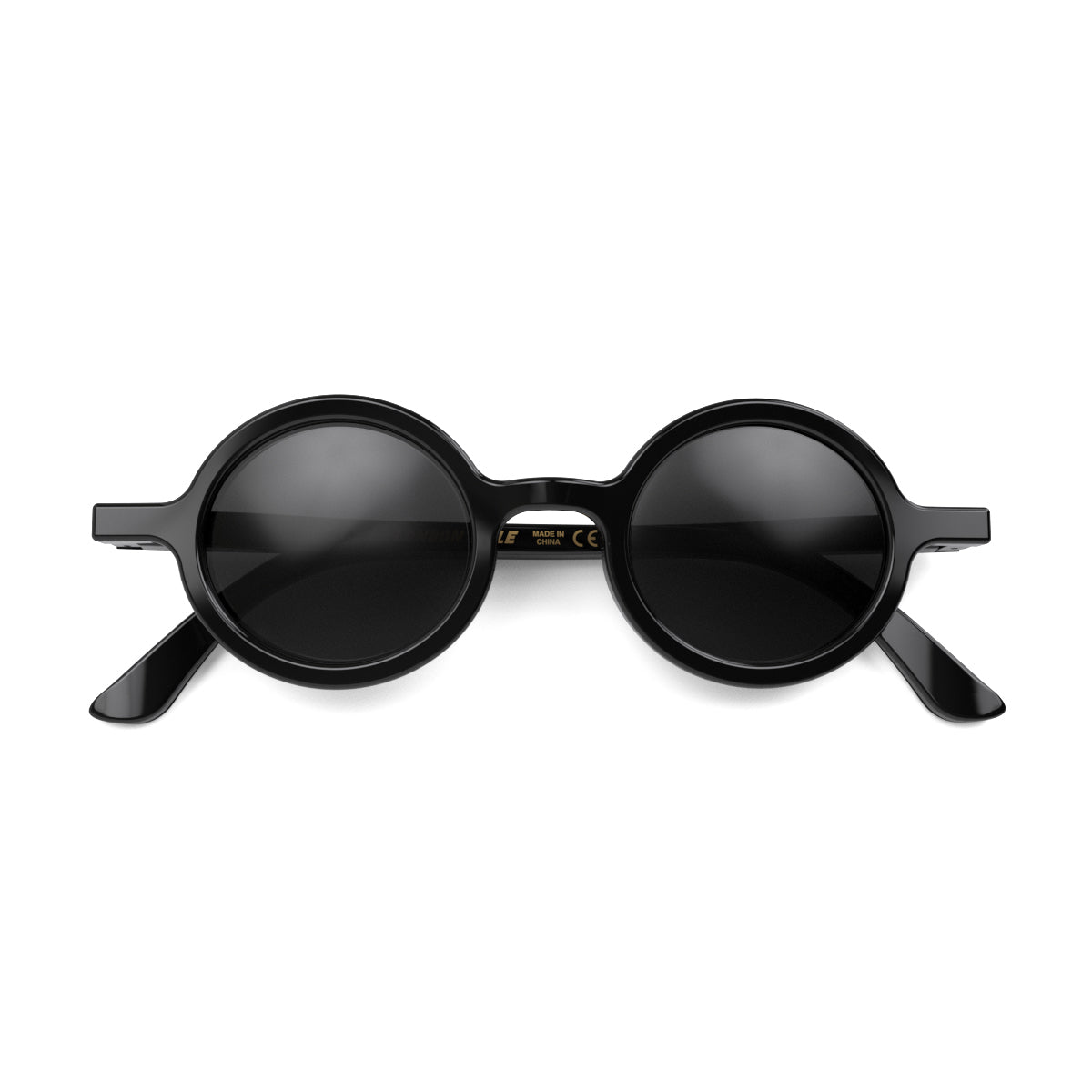 London Mole Moley Sunglasses Gloss Black / Black V398-LM-SMOL-GK-K