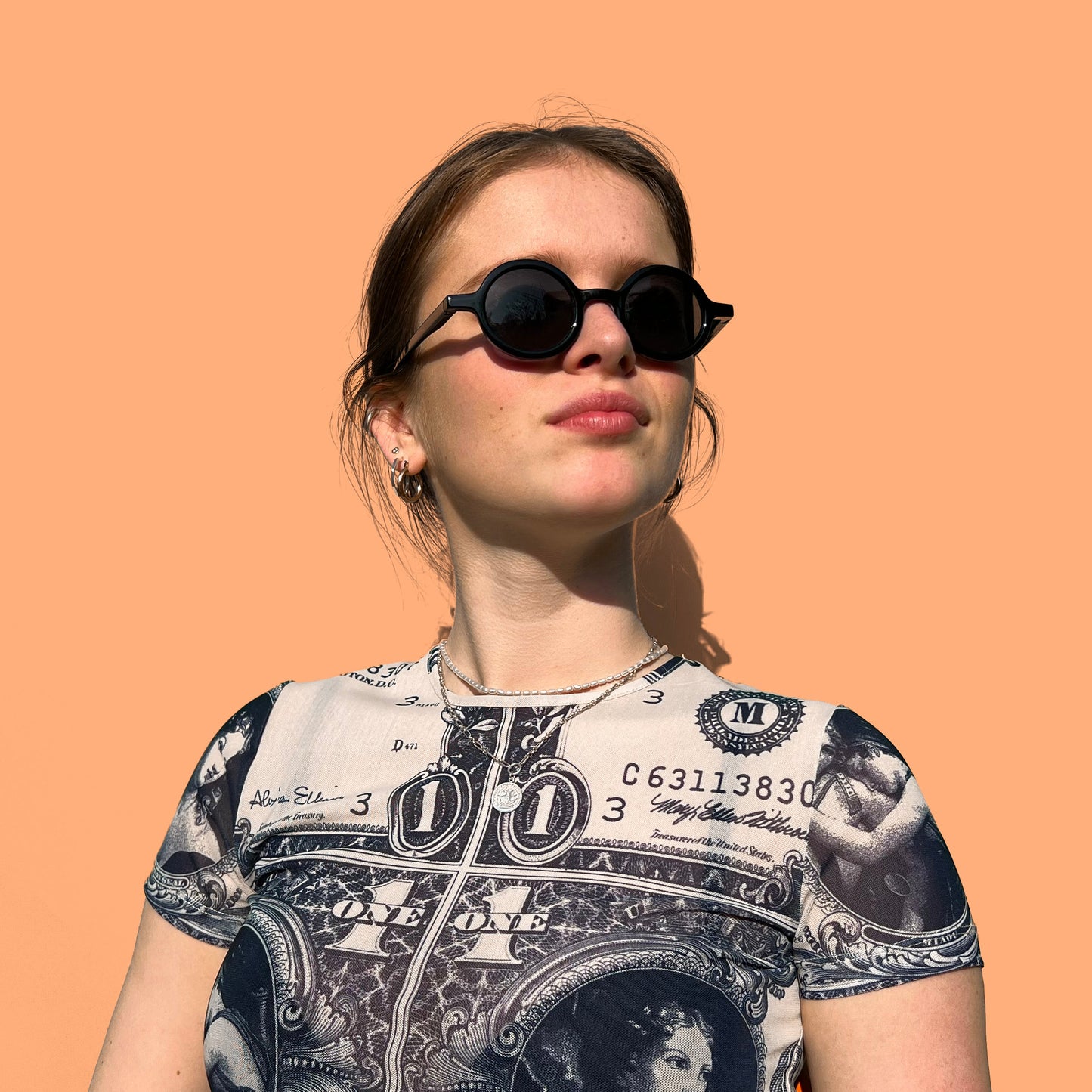 London Mole Moley Sunglasses Gloss Black / Black V398-LM-SMOL-GK-K