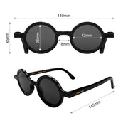 London Mole Moley Sunglasses Gloss Black / Black V398-LM-SMOL-GK-K