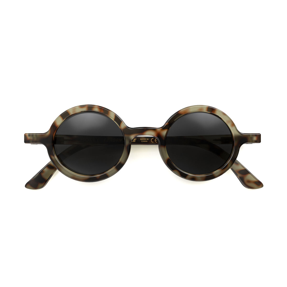 London Mole Moley Sunglasses Gloss Grey Tortoise Shell / Black V398-LM-SMOL-GTS-K