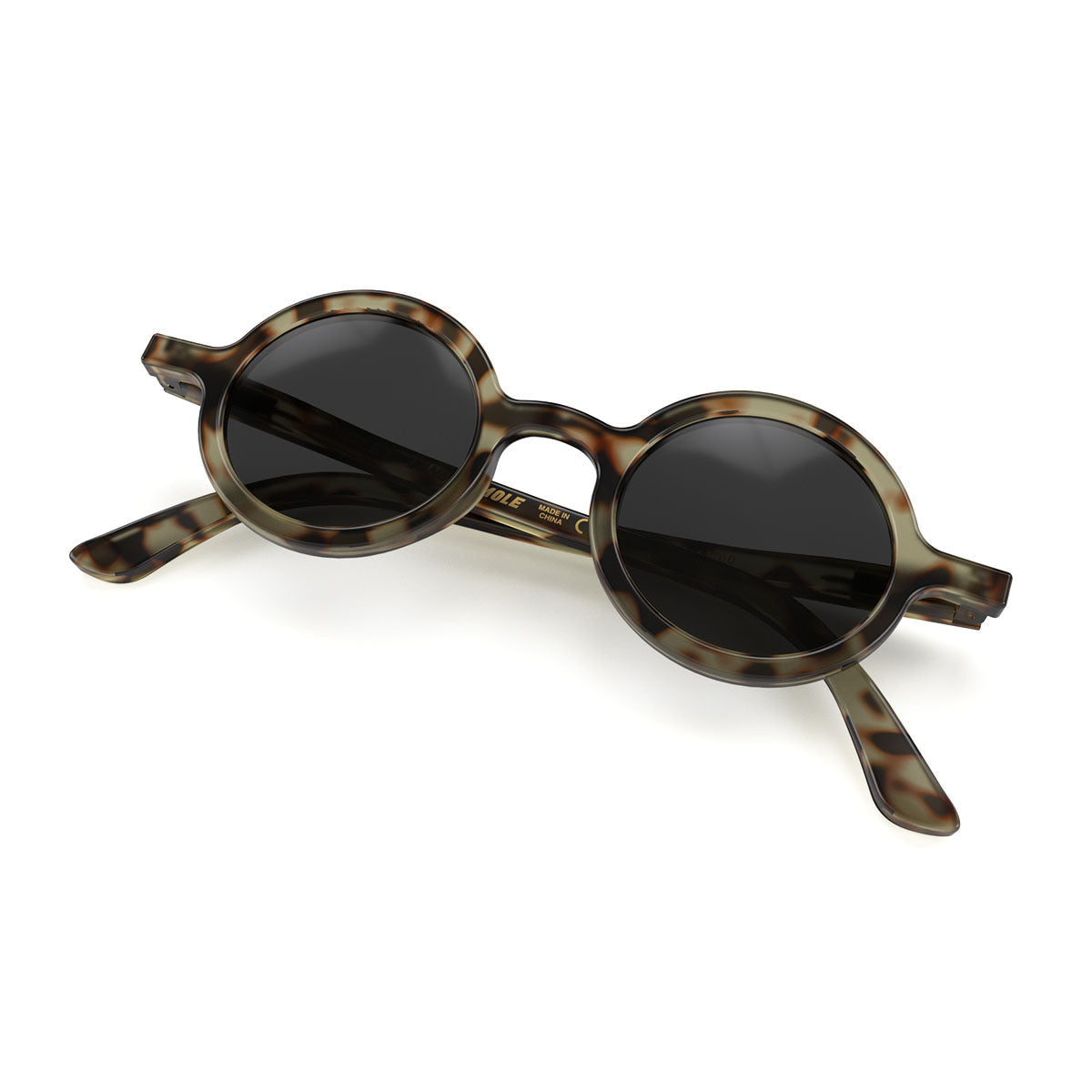 London Mole Moley Sunglasses Gloss Grey Tortoise Shell / Black V398-LM-SMOL-GTS-K