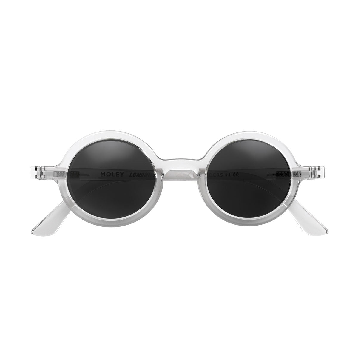 London Mole Moley Sunglasses Transparent / Black V398-LM-SMOL-T-K
