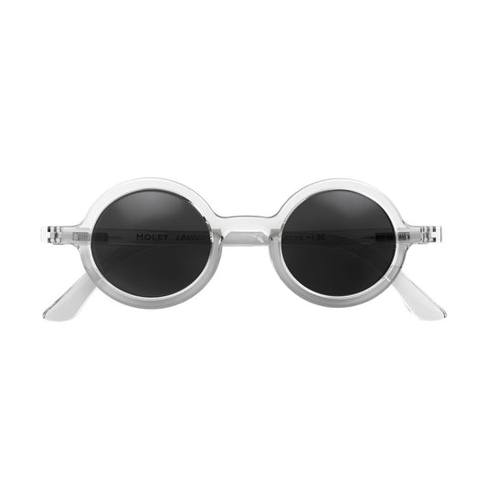 London Mole Moley Sunglasses Transparent / Black V398-LM-SMOL-T-K
