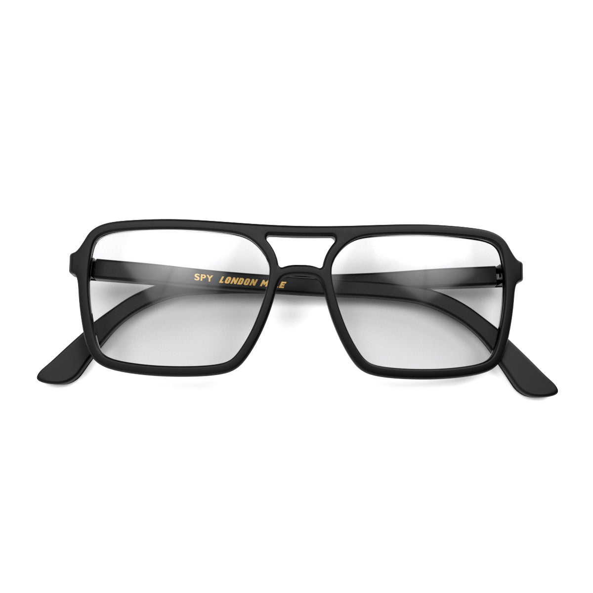 London Mole Spy Blue Blocker Glasses Matte Black V398-LM-SPY-MK-0
