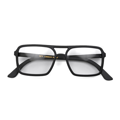 London Mole Spy Blue Blocker Glasses Matte Black V398-LM-SPY-MK-0