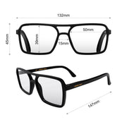 London Mole Spy Blue Blocker Glasses Matte Black V398-LM-SPY-MK-0