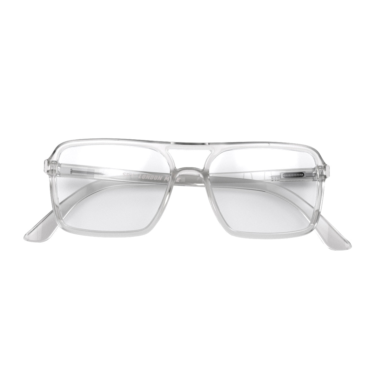 London Mole Spy Blue Blocker Glasses Transparent V398-LM-SPY-T-0