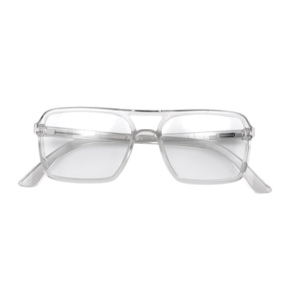 London Mole Spy Blue Blocker Glasses Transparent V398-LM-SPY-T-0