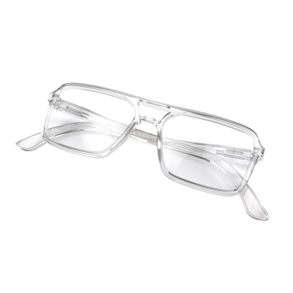 London Mole Spy Blue Blocker Glasses Transparent V398-LM-SPY-T-0