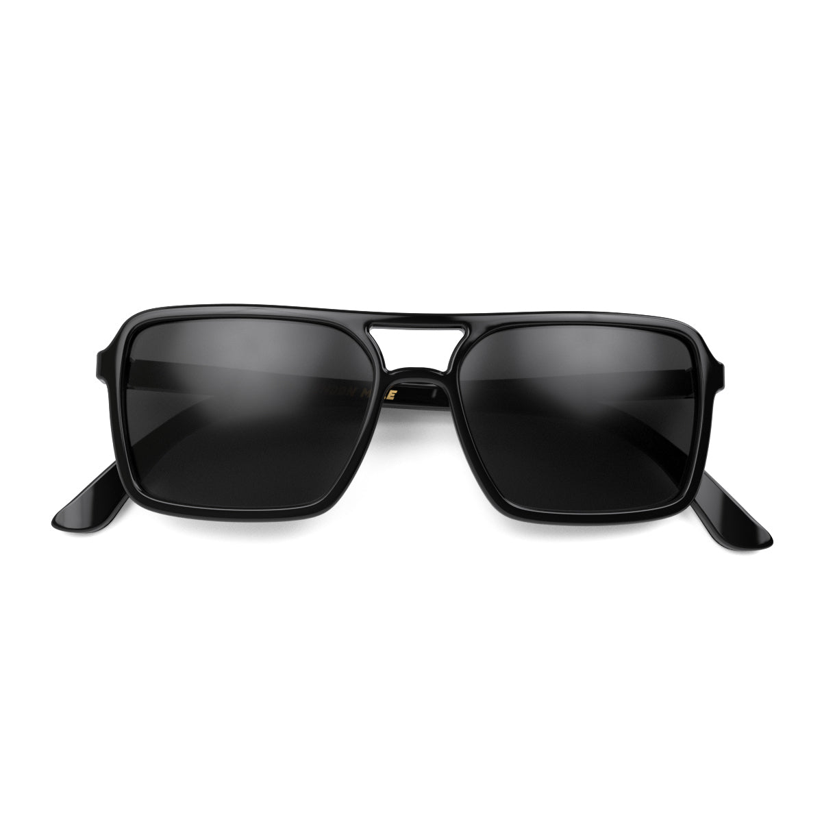 London Mole Spy Sunglasses Gloss Black / Black V398-LM-SSPY-GK-K