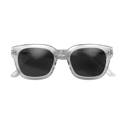 London Mole Tricky Sunglasses Gloss Transparent / Black V398-LM-STRI-T-K