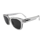 London Mole Tricky Sunglasses Gloss Transparent / Black V398-LM-STRI-T-K