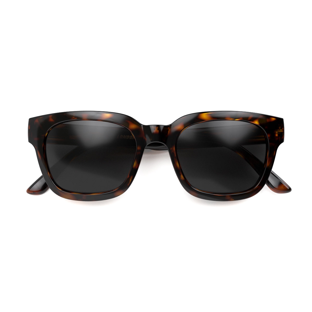 London Mole Tricky Sunglasses Gloss Tortoise Shell / Black V398-LM-STRI-TS-K