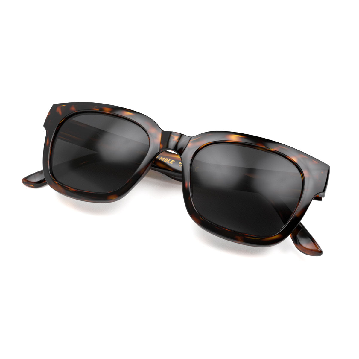 London Mole Tricky Sunglasses Gloss Tortoise Shell / Black V398-LM-STRI-TS-K