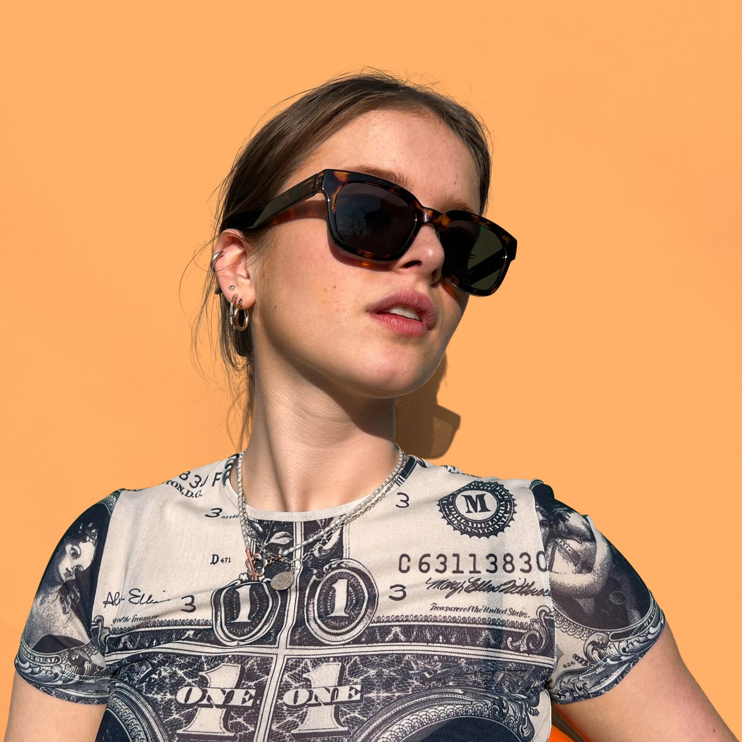 London Mole Tricky Sunglasses Gloss Tortoise Shell / Black V398-LM-STRI-TS-K