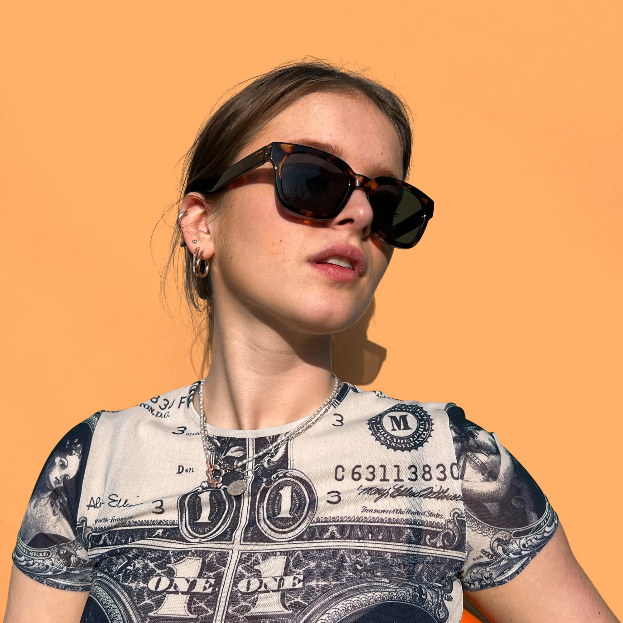 London Mole Tricky Sunglasses Gloss Tortoise Shell / Black V398-LM-STRI-TS-K