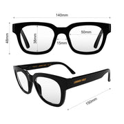 London Mole Tricky Blue Blocker Glasses Gloss Black V398-LM-TRI-GK-0