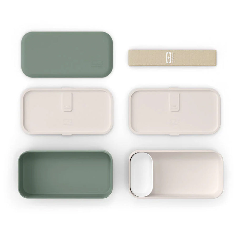 Monbento MB Original Bento Box - Green Natural V398-MO-11900044