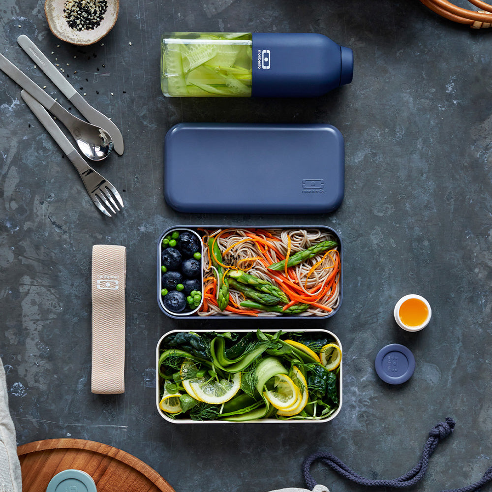 Monbento MB Original Bento Box - Blue Natural V398-MO-11900060