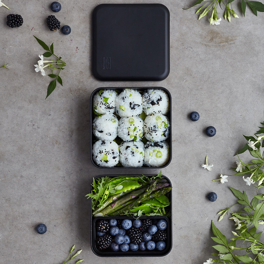 Monbento Mb Square Bento Box - Black Onyx V398-MO-120003002