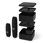 Monbento Mb Square Bento Box - Black Onyx V398-MO-120003002