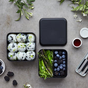 Monbento Mb Square Bento Box - Black Onyx V398-MO-120003002