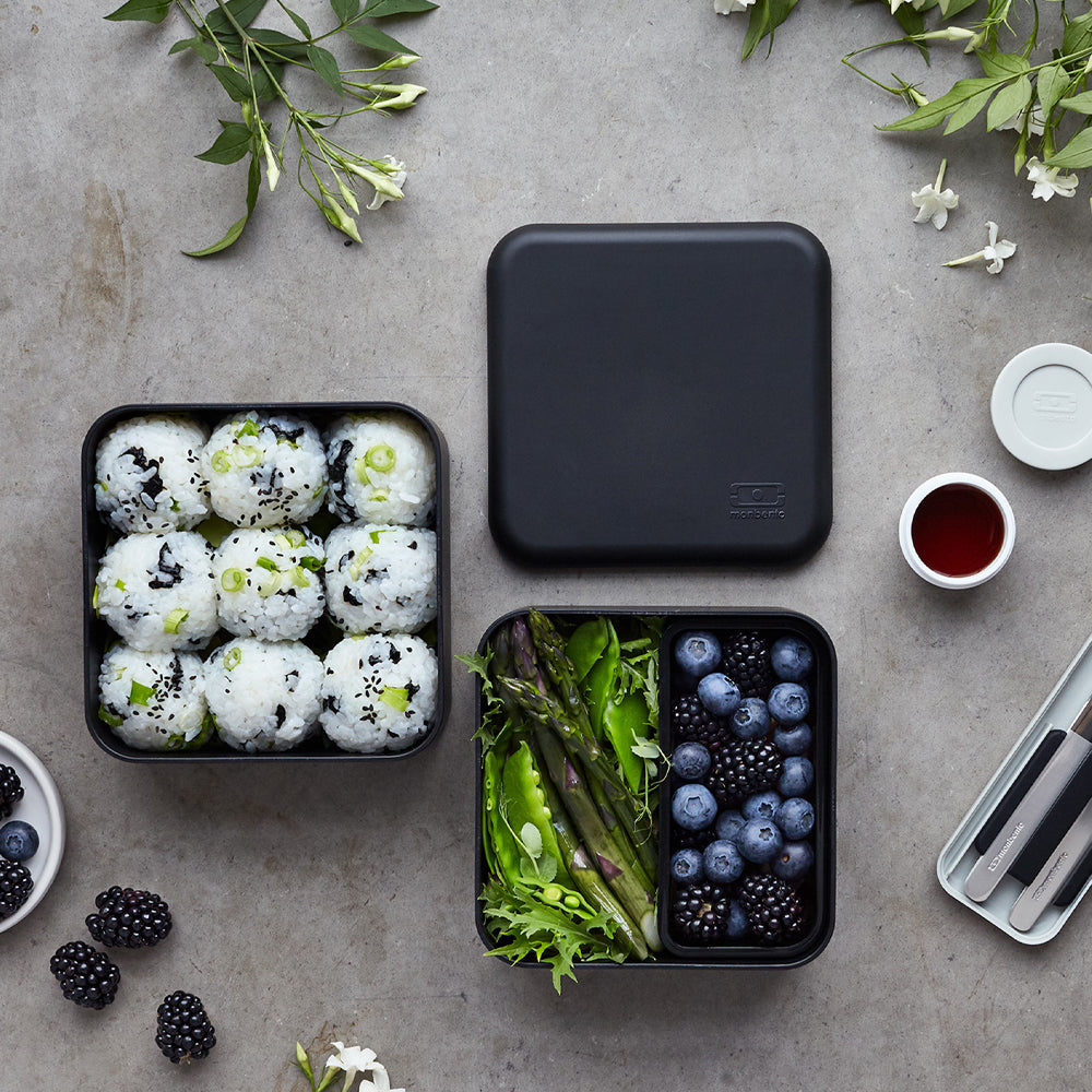 Monbento Mb Square Bento Box - Black Onyx V398-MO-120003002