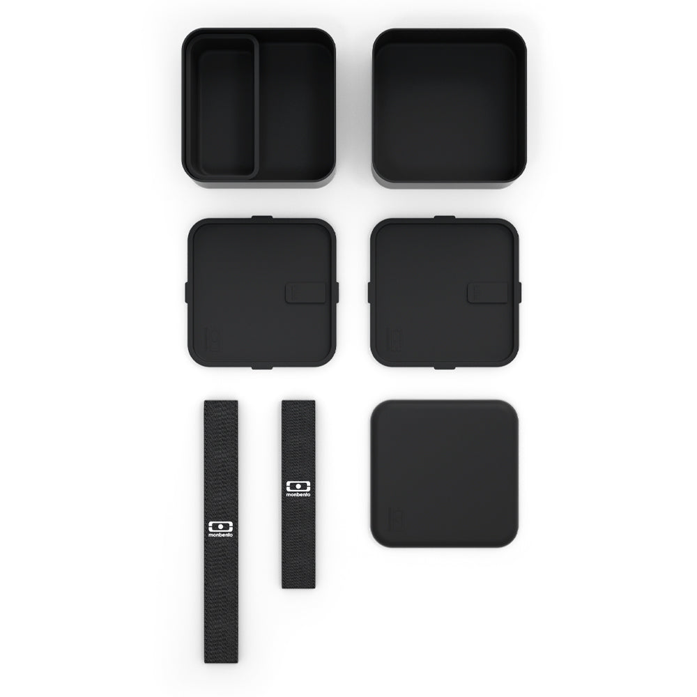 Monbento Mb Square Bento Box - Black Onyx V398-MO-120003002