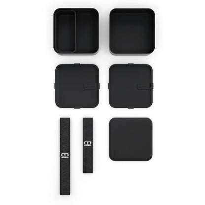 Monbento Mb Square Bento Box - Black Onyx V398-MO-120003002