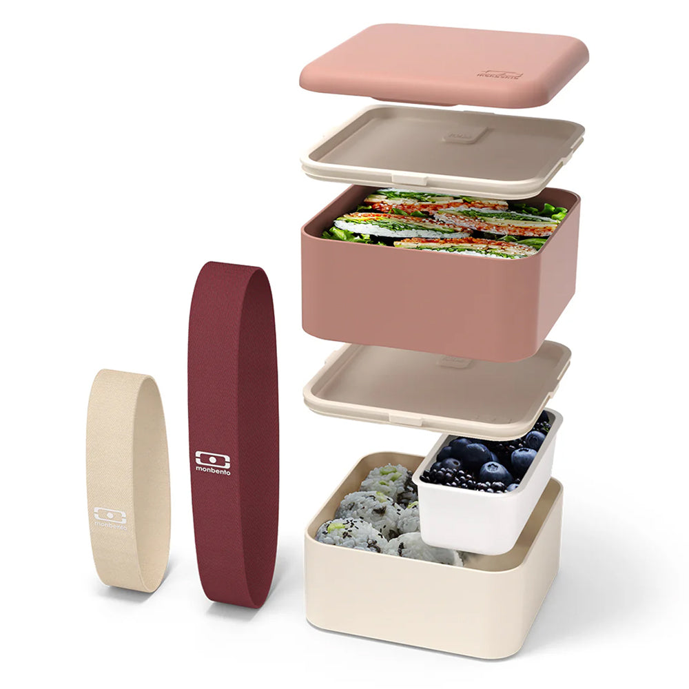 Monbento Mb Square Bento Box - Moka V398-MO-13010067