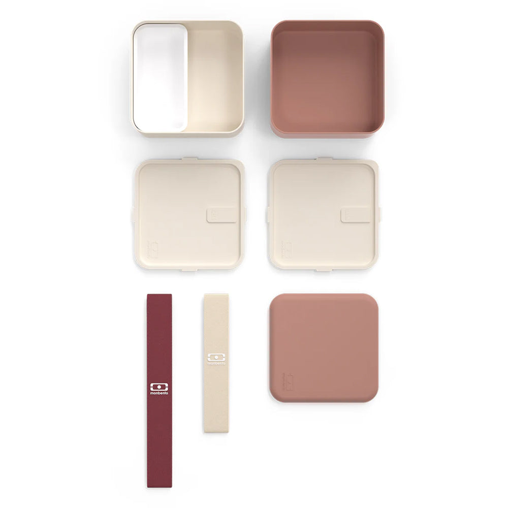 Monbento Mb Square Bento Box - Moka V398-MO-13010067