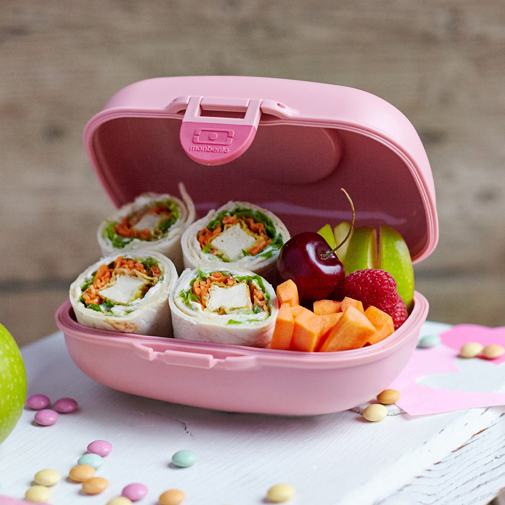 Monbento Mb Gram Kids Snack Box - Pink Blush V398-MO-16010029