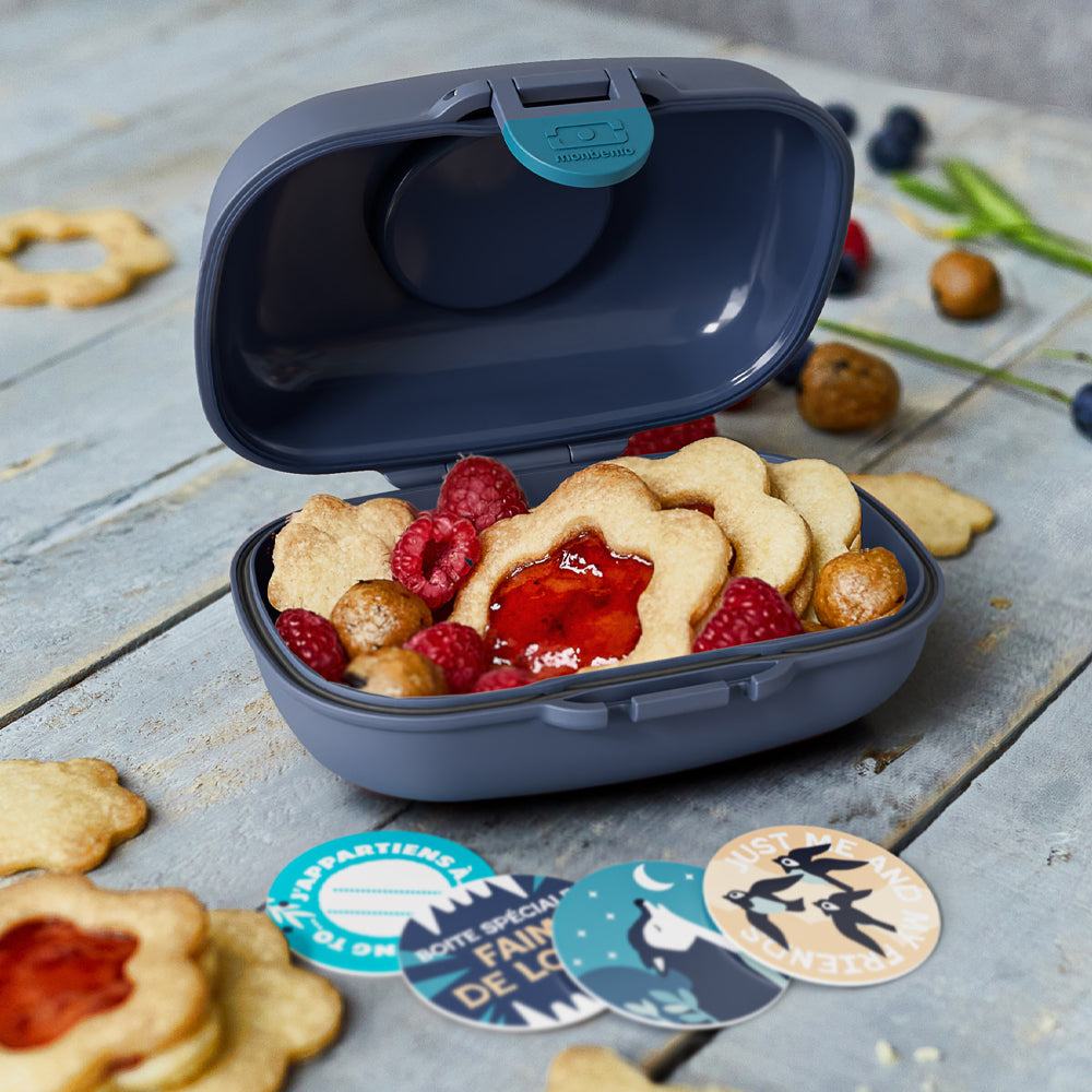 Monbento Mb Gram Kids Snack Box - Wolf V398-MO-16014125