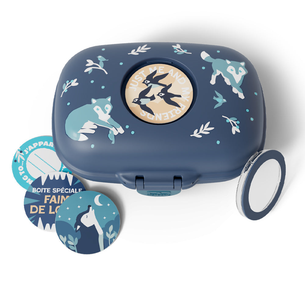 Monbento Mb Gram Kids Snack Box - Wolf V398-MO-16014125