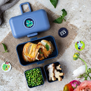 Monbento Mb Tresor Kids Bento Box - Blue Infinity V398-MO-17010028