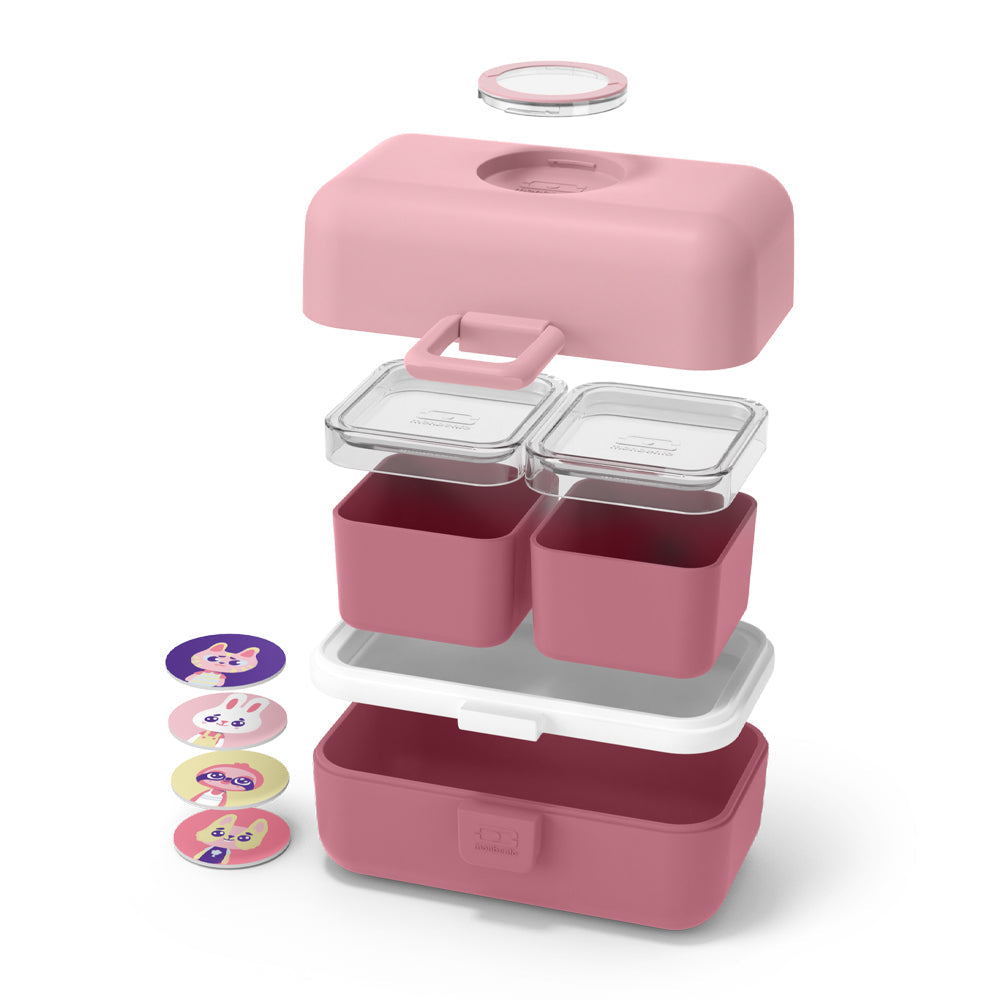 Monbento Mb Tresor Kids Bento Box - Pink Blush V398-MO-17010029