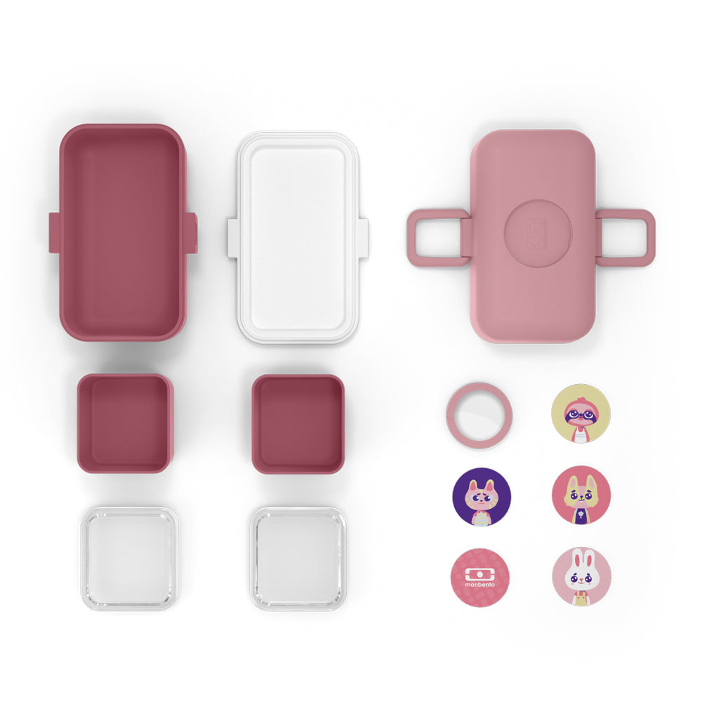 Monbento Mb Tresor Kids Bento Box - Pink Blush V398-MO-17010029