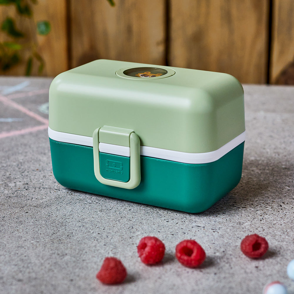 Monbento Mb Tresor Kids Bento Box - Green Forest V398-MO-17010065