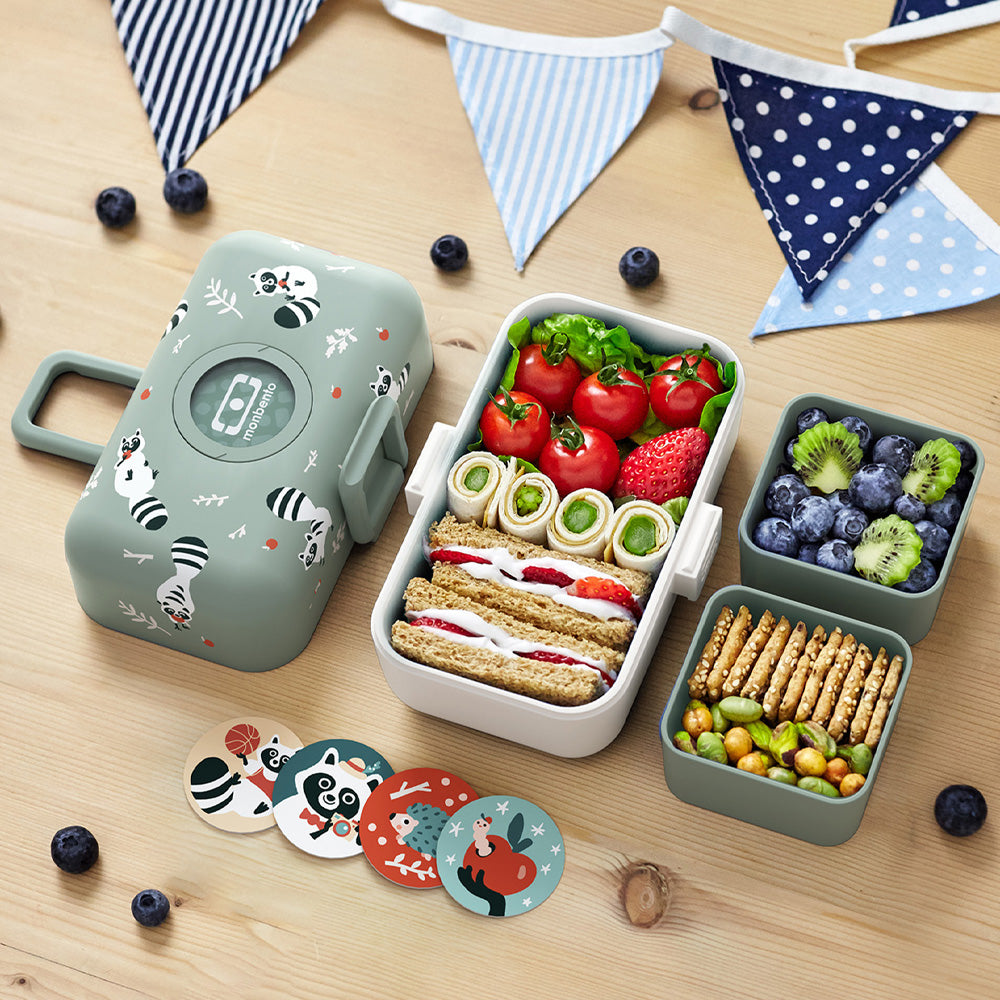 Monbento Mb Tresor Kids Bento Box - Raccoon V398-MO-17014073