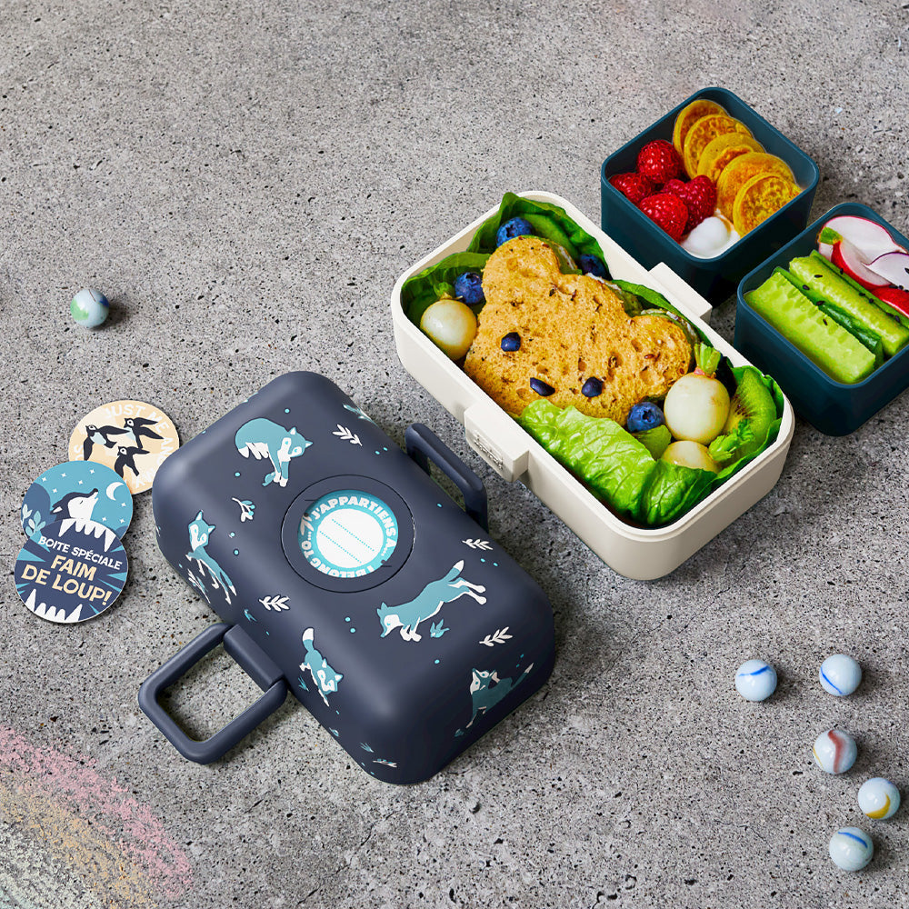 Monbento Mb Tresor Kids Bento Box - Wolf V398-MO-17014125