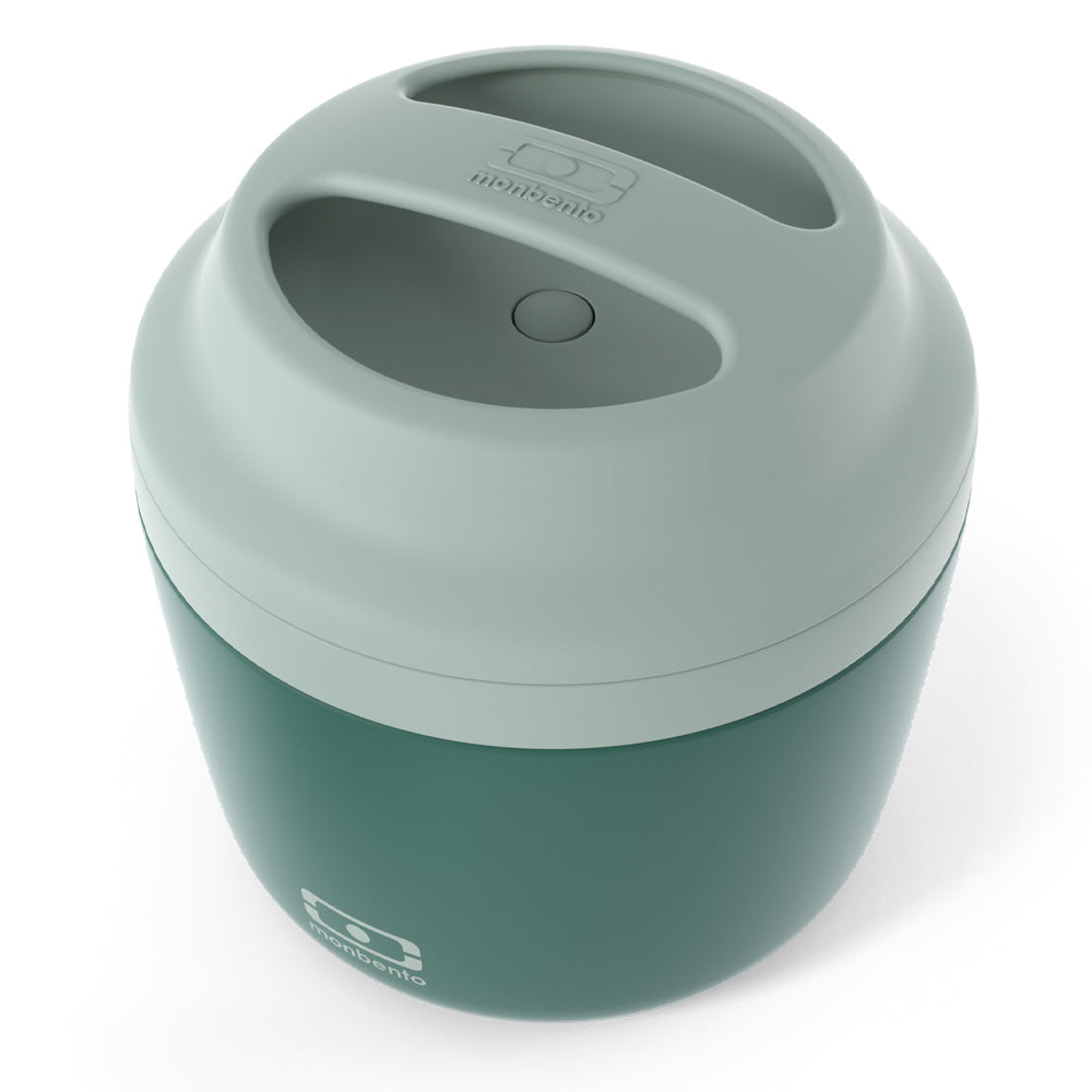 Monbento Mb Element Insulated Bento Box - Bi-Colour Green V398-MO-18270078