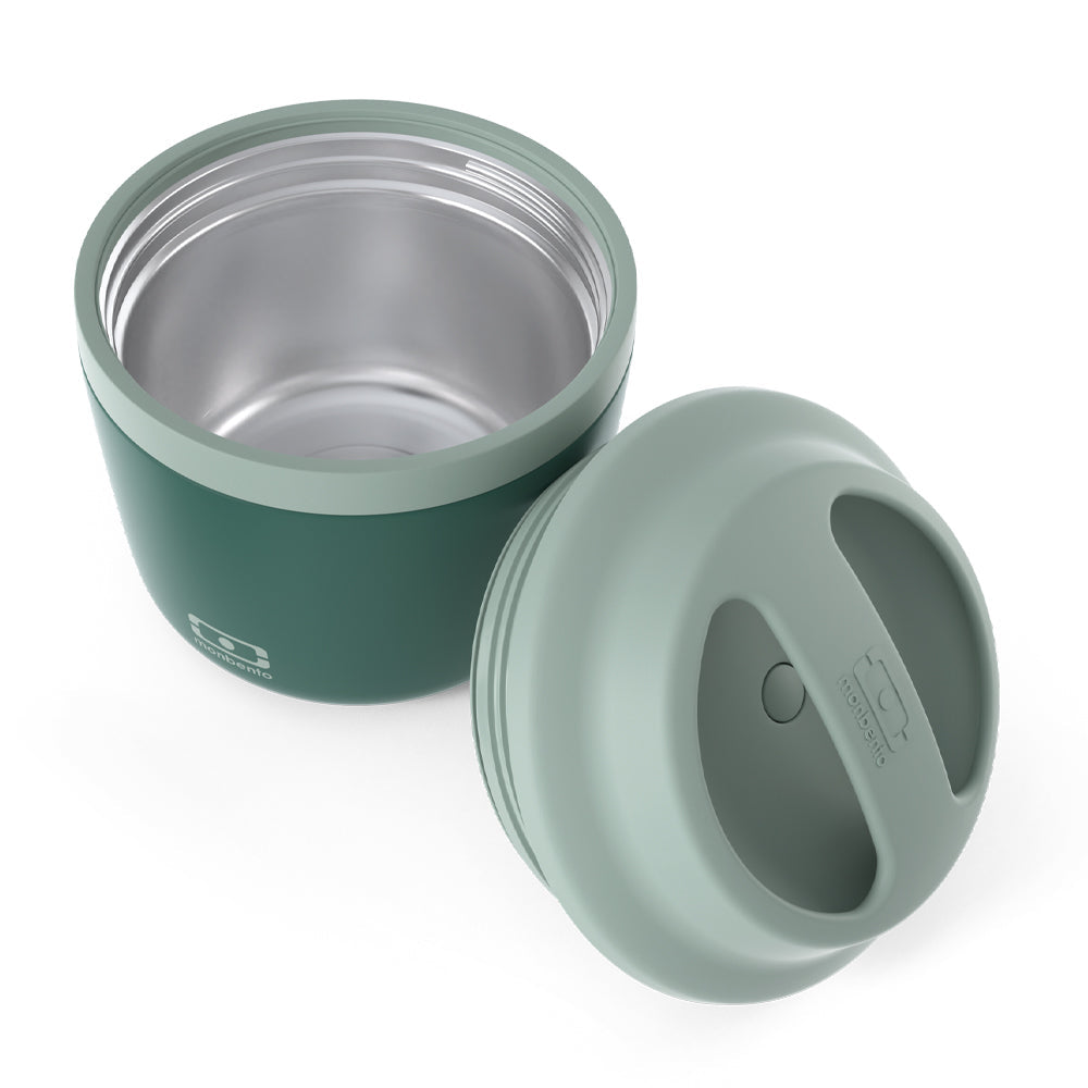 Monbento Mb Element Insulated Bento Box - Bi-Colour Green V398-MO-18270078