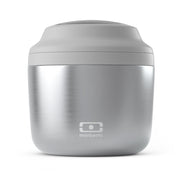 Monbento Mb Element Isolated Bento Box - Metallic Silver V398-MO-18273998