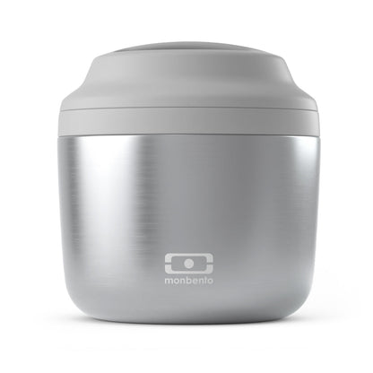 Monbento Mb Element Isolated Bento Box - Metallic Silver V398-MO-18273998