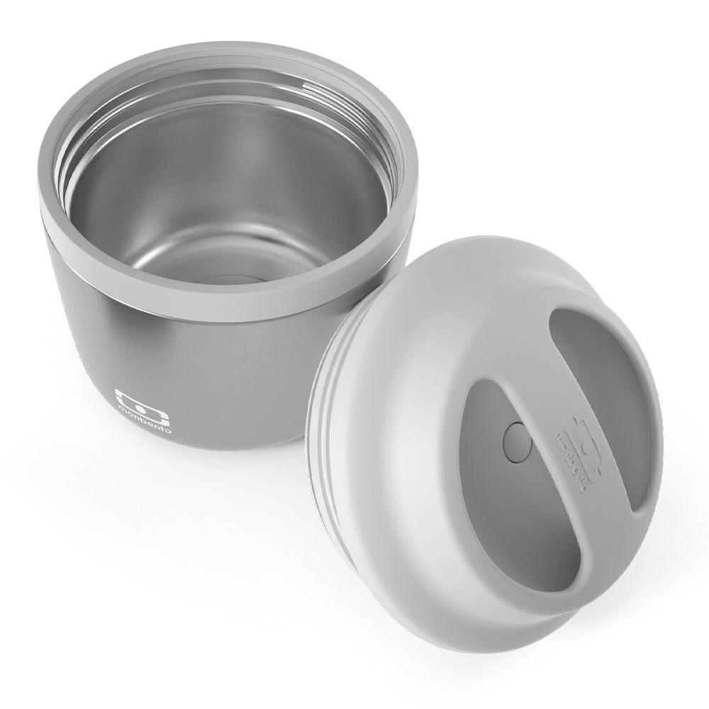 Monbento Mb Element Isolated Bento Box - Metallic Silver V398-MO-18273998