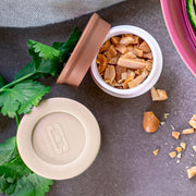 Monbento Mb Temple S Sauce Cups - Natural / Moka V398-MO-20010067