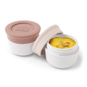Monbento Mb Temple S Sauce Cups - Natural / Moka V398-MO-20010067