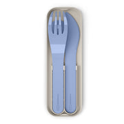 Monbento Mb Pocket Plastic Cutlery Set - Colour Blue Infinity V398-MO-24050028